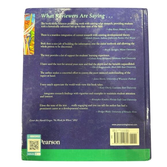 Development Through the Lifespan Seventh Edition Book Laura E. Berk - Picture 2 of 4